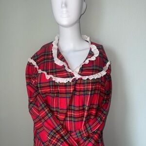 Vintage flannel night gown